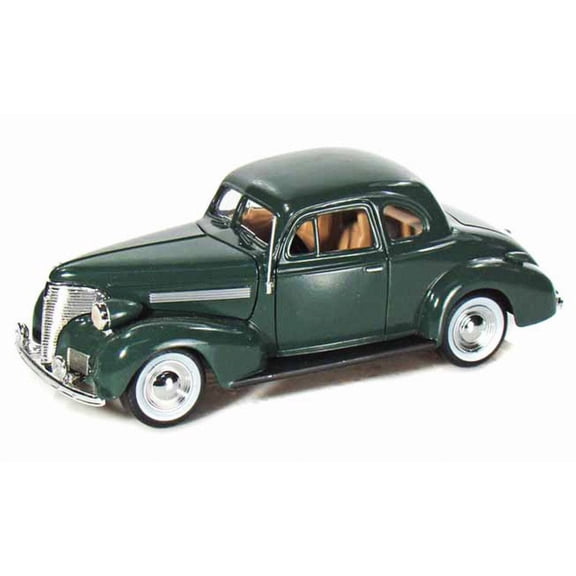 1939 Chevy Coupe, Green - Showcasts 73247 - 1/24 Scale Diecast Model Car (Brand New, but NOT IN BOX)