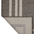 thumbnail image 5 of 7 ft. 6 in. x 9 ft. 9 in. Houston Border Indoor Outdoor Rug, Brown, 5 of 5