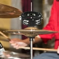 thumbnail image 3 of OFFIGAM -Hat Drum Cymbals Tambourine for Jazz Musicians, Black Wood and Metal, 7.6 x 5.9 x 1.9 Inches, 1 Piece, 3 of 7