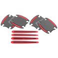 thumbnail image 4 of Car Door Warning Tape,4pcs Car Reflective Sticker Car Reflective Sticker Door Handle Reflective Strips Industry-Leading Standards, 4 of 14