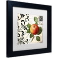 thumbnail image 2 of Trademark Fine Art "Les Fruits Jardin IV" Canvas Art by Color Bakery White Matte, Black Frame, 2 of 4