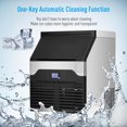 thumbnail image 4 of Commercial Ice Maker Machine, 260 lbs/Day, Stainless Steel Ice Maker with 145 lbs Storage, Self-Cleaning, Quiet Ice Cube Maker for Bars, Cafes, and Restaurants, 4 of 7
