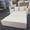 Milky White, variant on 3-In-1 Convertible Sofa Bed, Boucle Loveseat Sleeper Sofa with Put Out Bed And Drawer, Sofa Bed Couch with Side Pockets, 2 Pillows, USB Ports And Gold Metal Legs, Hide A Bed Couches for Living Room