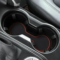 thumbnail image 5 of For Accessories 2 Door Interior Cup Holder Inserts, Center Console Liner Mats For 2021 2022, 5 of 5