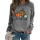 thumbnail image 1 of Mujeres manga larga túnica Tops pulóver túnica sudaderas otoño otoño blusas ligeras camisetas, 1 of 2