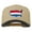 Navy Khaki, variant on United States Map Embroidered Cap - Navy Khaki OSFM
