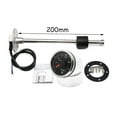 thumbnail image 3 of 240-33 Fuel Float Sensor With 52mm Fuel Level Gauge 7 Color LED Oil Tank Level Indicator For Marine Boat Car Truck Empty To Ful ,Easy to Install, 3 of 7