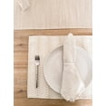 thumbnail image 2 of Summer Twist Beige Indoor Outdoor Placemat, 2 of 6