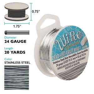 Copper Wire For Jewelry Making The Beadsmith Craft Wire Assortment - 6 Colors Of Tarnish-Resistant Copper Jewelry Making Wire, 16-Gauge, 1 Yard Each Spool Bead Smith Wire Medium Temper