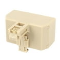 thumbnail image 2 of RJ11 6P4C Male to 3 Female Telephone Line Jack Splitter 3 Way Phone Line Adapter, 2 of 6