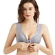 thumbnail image 2 of Sonducket Cierre frontal Beauty Back Cómodo moldeador Push Up Seamless Beauty Back Sports Bra, Womens Casual Comfort Lace Ropa interior Gris SG, 2 of 6