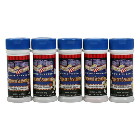 Butter Jalapeno - Great Northern Popcorn Seasoning 5 Flavors: Butter Cheddar Nacho Jalapeno Kettle