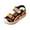 Orange, variant on Ulanda Kids Boy Anti Collision Fashion Outdoor Sandals for Summer Sport Walking Running School (Blue, 10.5)
