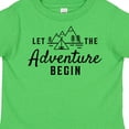 thumbnail image 4 of Inktastic Let the Adventure Begin with Camping Tent and Mountains Boys or Girls Toddler T-Shirt, 4 of 5