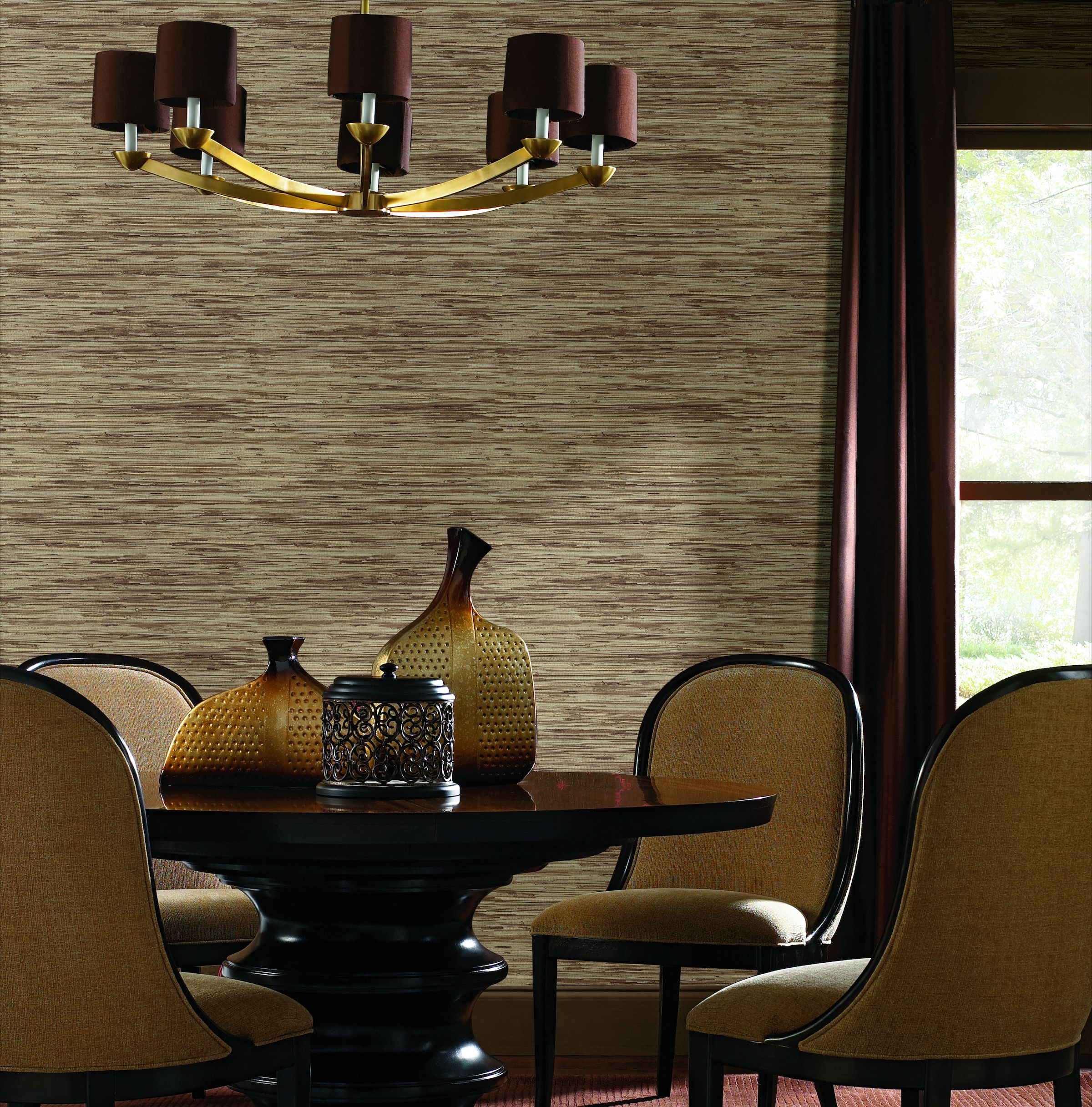 York Wallcoverings Faux Grasscloth Texture Wallpaper