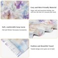 thumbnail image 5 of FORMRS Womens Scarf Winter Soft Long Big Warm Shawls Wrap Tassel Scarves, Purple Flower Pattern, 5 of 9