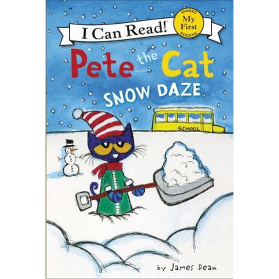 Pre-Owned Pete the Cat: Snow Daze: A Winter and Holiday Book for Kids (Hardcover) 0062404253 9780062404251