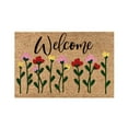 thumbnail image 1 of Tapis de Bienvenue en Tapis pour Usage Intérieur Extérieur Durable Entrée Bonjour Été Tapis de Porte Vœux Bienvenue Été Paillasson d'Entrée Maison Élégante, 1 of 8