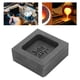 thumbnail image 4 of Molde De Grafito, Molde De Grafito De Lingote Soporta 2000 Grados Celsius Ácido Alcalino Resistente A La Corrosión Multipropósito Para Aluminio De Latón Para Herramienta De ANGGREK B, 4 of 8