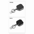 thumbnail image 5 of Square Easy-Pull Buckle, Retractable Strong Buckle, Strong Easy-Pull Wire Rope Keychain, 5 of 7