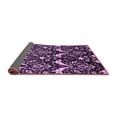 thumbnail image 2 of Ahgly Company Indoor Square Abstract Purple Modern Area Rugs, 6' Square, 2 of 4