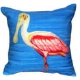 thumbnail image 2 of Betsy Drake NC549 18 x 18 in. Dicks Spoonbill No Cord Indoor & Outdoor Pillow, 2 of 2
