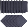 thumbnail image 3 of STOBOK 50Pcs Peel and Stick Carpet Tiles in Dark Grey for Easy Floor Upgrade, 3 of 11