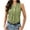 Green-b, variant on Vivianyo HD Women's Gingham Print Top, Sleeveless Tank Round Neck Casual Blouse for Women Vacation Wear, Women's Black, Sizes S-3XL