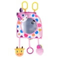 thumbnail image 2 of Infant Car Mirror, Wide Application Car Rear View Mirror Fun Playing Cartoon Design With Hanging Toys For  Type 1, 2 of 8