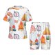 thumbnail image 1 of Fotbe Gnome Camping Pijama Estampada de 2 Piezas para Niños – Ropa de Dormir de Manga Corta Cómoda para Niños y Niñas, Camiseta y Shorts de Algodón-Small, 1 of 6