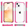 thumbnail image 2 of SaniMore for iPhone 14 6.1" 2022 Case, Ultra-clear Rugged Acrylic Backplane Shockproof Anti-fall Slim Lightweight Anti-scratch Anti-slip Cover For iPhone 14 6.1" 2022, Pink, 2 of 10