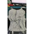 thumbnail image 7 of Tank Top for Women with Built in Bra Padded Adjustable Spaghetti Strap Camisoles for Layering Scoop Neck Fitted Undershirts Gray 2XL, 7 of 7