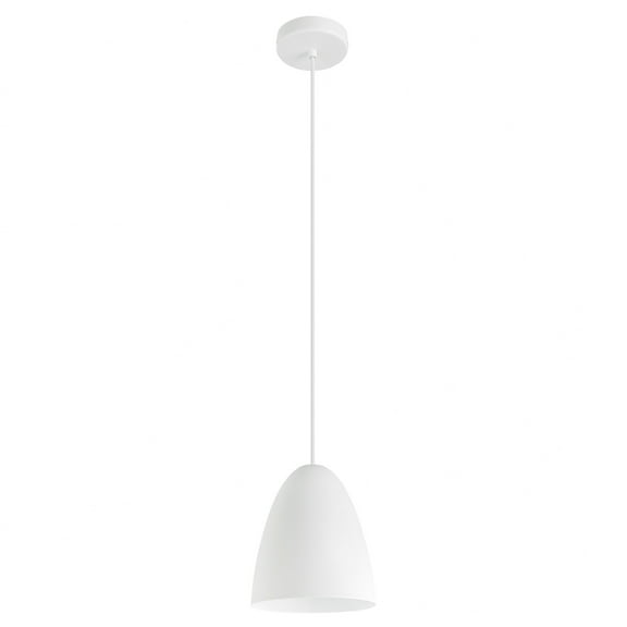 205287A-Eglo Lighting-Sarabia - 1 Light Pendant-8.66 Inch Tall and 7.48 Inch Wide-White Finish