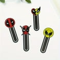 thumbnail image 4 of Deadpool And Wolverine Bookmark Set: Marvel Movie Periphery Creative Bookmarks - Hero Page Mark Stationery Supplies - Copper Metal Material - UME Brand, 4 of 5