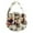 D, variant on ETHKIA Egg Bags Canvas - Egg Basket with Pouches, Portable Egg Gathering Basket with Handle, Foldable Egg Bags for Farmhouse Garden C