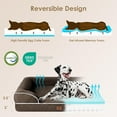 thumbnail image 4 of Orthopedic Dog Beds for Large Dogs, Waterproof Memory Foam Large Dog Bed with Sides, Non-Slip Bottom and Egg-Crate Foam Large Dog Couch Bed with Washable Removable Cover,Brown, 4 of 18