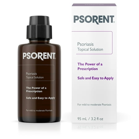 Psorent Over the Counter Topical Psoriasis Treatment, 3.2 fl. (Best Topical Treatment For Chigger Bites)