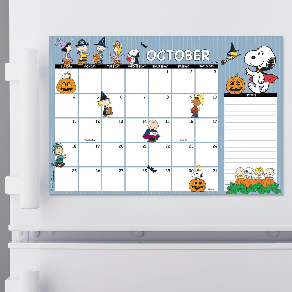 Current 2026 - 2027 Peanuts Desk Calendar Pad,  11" x 16.25", Large 24-Month Bookstore-Quality Calendars
