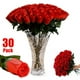 thumbnail image 2 of Uuiauoio 30 Pcs Red Roses Artificial Flowers, Fake Velvet Rose Bulk Faux Flower for Decoration Wedding Centerpieces Proposal Bridal Bouquets Shower Party Home Floral Decor, 2 of 9