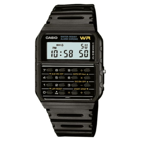 Casio Men's Vintage Calculator and Calendar Watch CA53W-1
