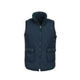 thumbnail image 3 of Women's Stand Collar Warm Padded Zip Closure Side Pockets Gilet Quilted Puffer Vest, 3 of 8