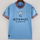 thumbnail image 1 of Camiseta De Fútbol 22/23 Manchester City En Casa Para Hombre Versión Azul Gao Jiahui unisex, 1 of 1