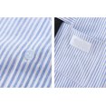 thumbnail image 6 of FYDUU Back To School Shirts for Boys Striped Short Sleeve Button Down Shirt Kids Formal Dress Shirts Fashion Casual School Uniform Tops 3-4 Years, 6 of 9