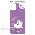 thumbnail image 4 of DistinctInk Custom SKIN / DECAL compatible with OtterBox Symmetry for iPhone 11 Pro (5.8" Screen) - Unicorn - Rainbown - Magic - Purple, 4 of 5