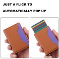 thumbnail image 3 of For Iphone 15 Pro Rfid Anti-Theft Detachable Card Bag Leather Phone Case(Brown), iPhone 14, 3 of 9