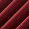 thumbnail image 4 of Sun Zero Oslo Extreme 100% Blackout Grommet Curtain Panel, 52"X63", Holiday Red, 1-Piece Single Panel, 4 of 10
