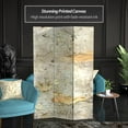 thumbnail image 2 of Oriental Furniture 6 ft. Tall Pale Forest Canvas Room Divider - 3 Panel, 2 of 6