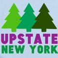 thumbnail image 2 of CafePress - UPSTATE NEW YORK (PINE TREES) Infant Bodysuit - Baby Light Bodysuit, Size Newborn - 24 Months, 2 of 4