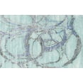 thumbnail image 1 of Ahgly Company Machine Washable Indoor Rectangle Contemporary PowderBlue Area Rugs, 8' x 12', 1 of 7