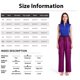 thumbnail image 3 of Nvse*3PC Adult Women Blue Vest& Purple Drawstring Waist Pants Women Men HalloweenVampires Movies Horror Fans(Blue )2XL, 3 of 5